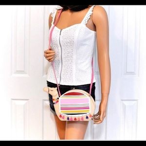Kate Spade camel crossbody